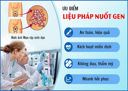 Liệu pháp tăng cường miễn dịch nuốt gen hỗ trợ điều trị bệnh mụn rộp sinh dục 