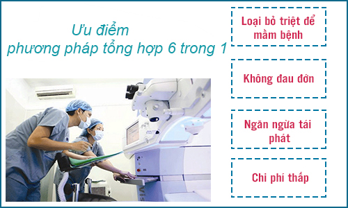 Liệu pháp 6 trong 1 cho kết quả chữa trị cao