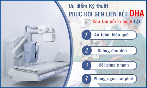 Chữa lậu bằng liệu pháp nuốt gen DHA