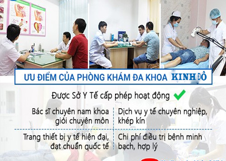 Phòng khám Kinh Đô hỗ trợ điều trị mọc mụn vùng kín hiệu quả